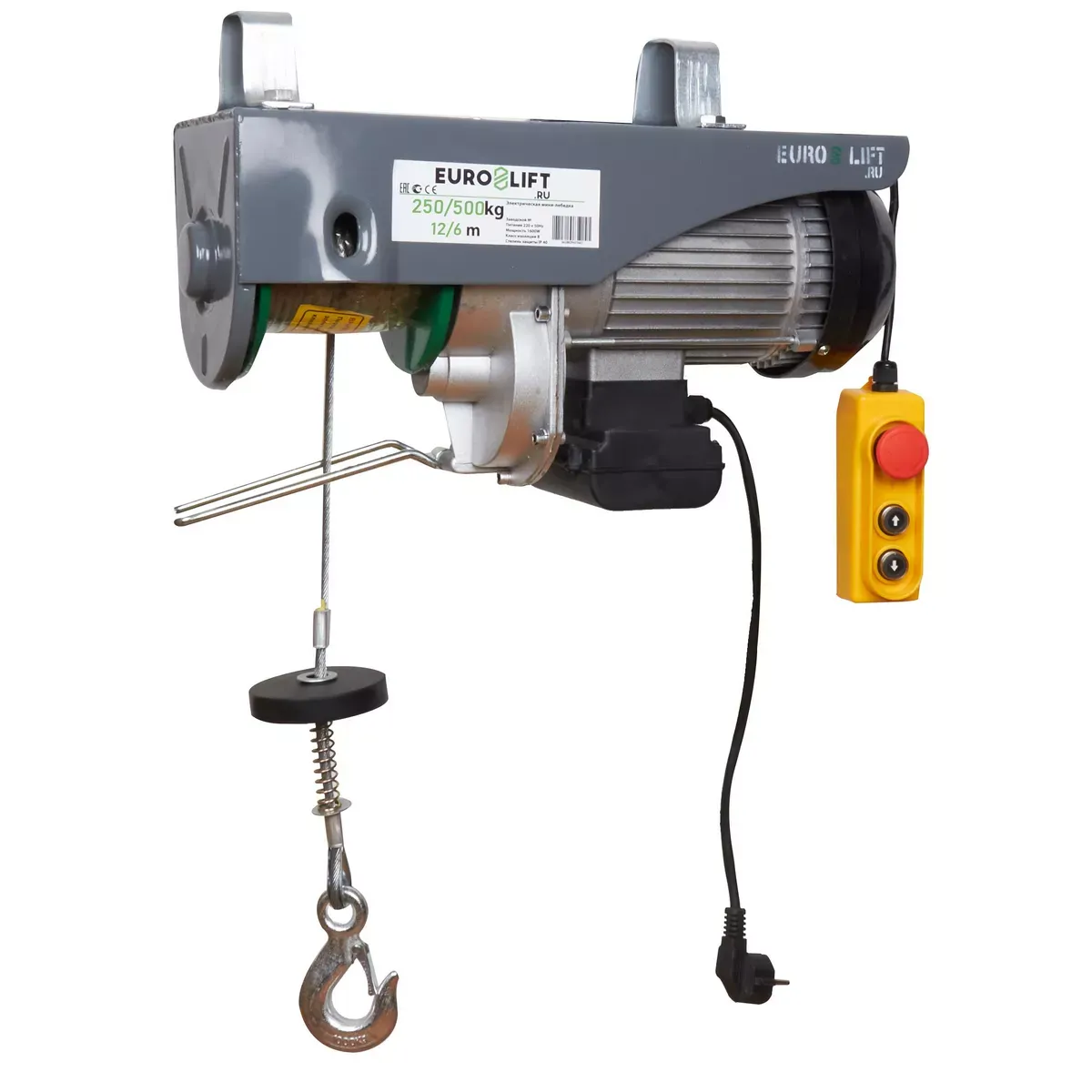 Мини-таль электрическая стационарная Euro-Lift РА-500 12м