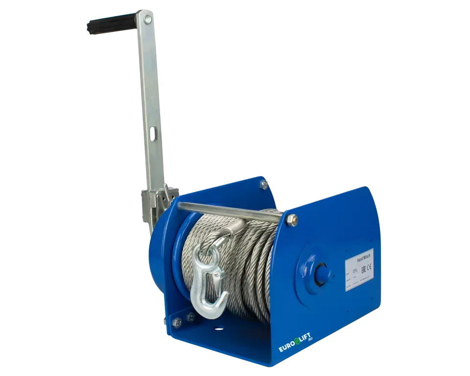 Лебедка ручная CHW-0.5, 500 кг, канат 40 м